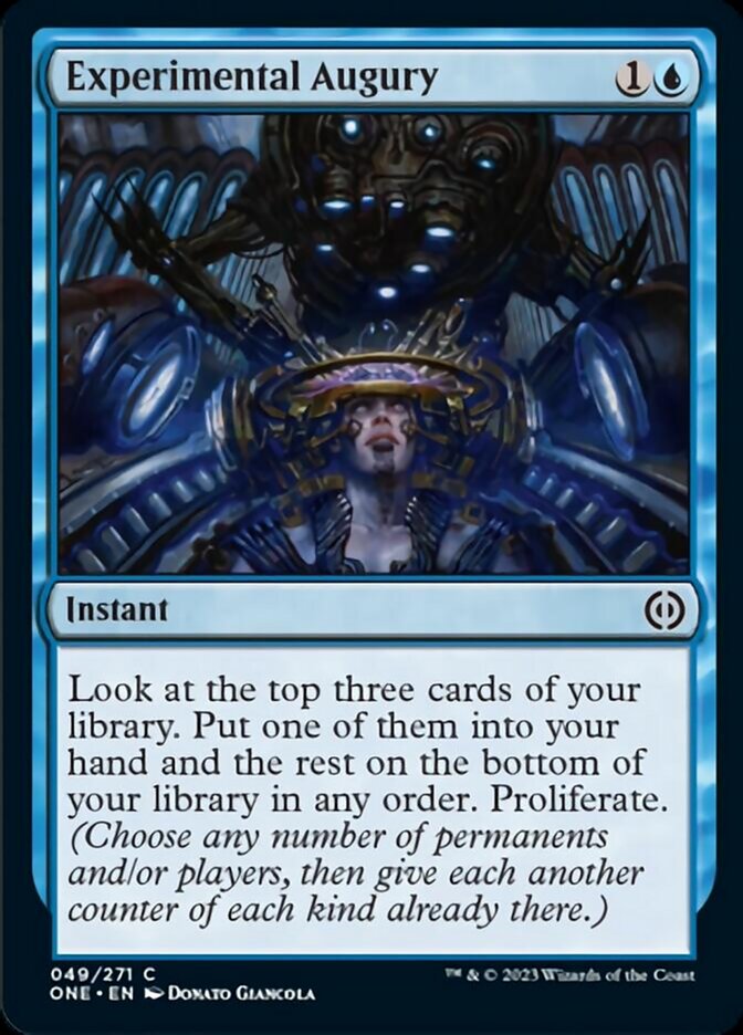 Experimental Augury [Phyrexia: All Will Be One] | Exor Games Truro