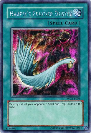 Harpie's Feather Duster [WC4-E003] Prismatic Secret Rare | Exor Games Truro