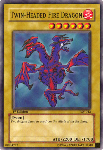 Twin-Headed Fire Dragon [PSV-042] Common | Exor Games Truro