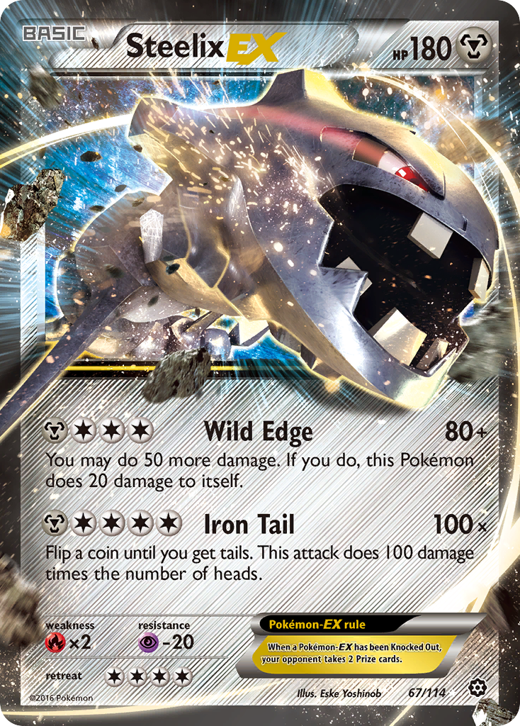 Steelix EX (67/114) [XY: Steam Siege] | Exor Games Truro