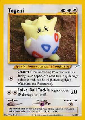 Togepi (56/105) [Neo Destiny Unlimited] | Exor Games Truro