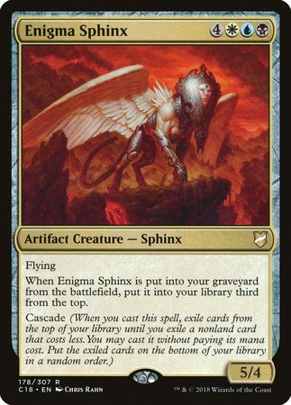 Enigma Sphinx [Commander 2018] | Exor Games Truro