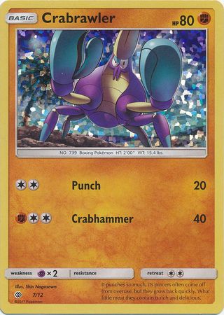 Crabrawler (7/12) [McDonald's Promos: 2017 Collection] | Exor Games Truro