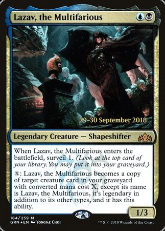 Lazav, the Multifarious [Guilds of Ravnica Promos] | Exor Games Truro