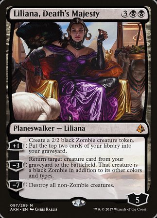 Liliana, Death's Majesty [Amonkhet] | Exor Games Truro