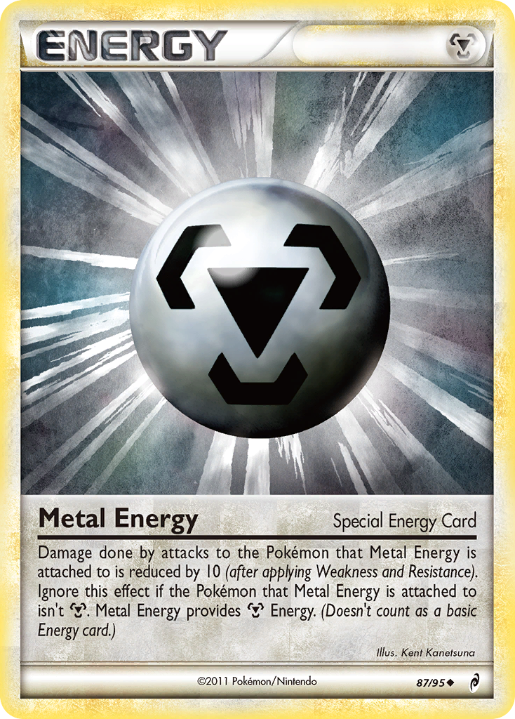 Metal Energy (87/95) [HeartGold & SoulSilver: Call of Legends] | Exor Games Truro