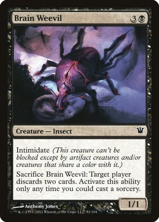 Brain Weevil [Innistrad] | Exor Games Truro