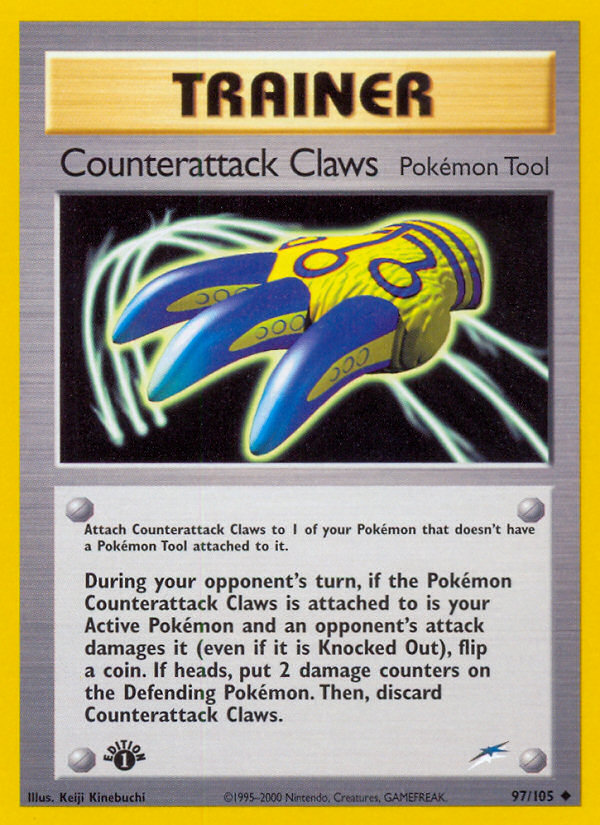 Counterattack Claws (97/105) [Neo Destiny 1st Edition] | Exor Games Truro