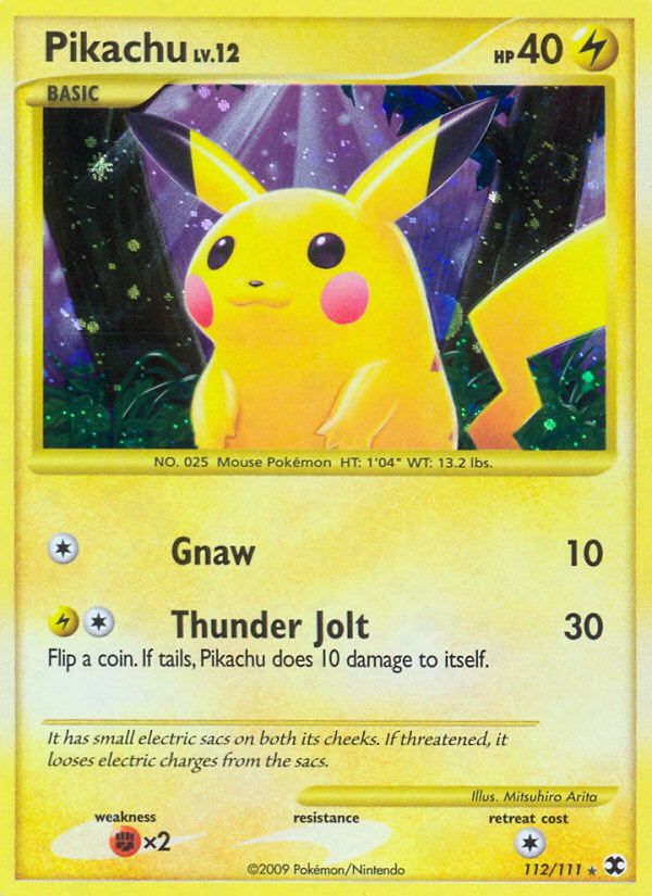 Pikachu (112/111) [Platinum: Rising Rivals] | Exor Games Truro