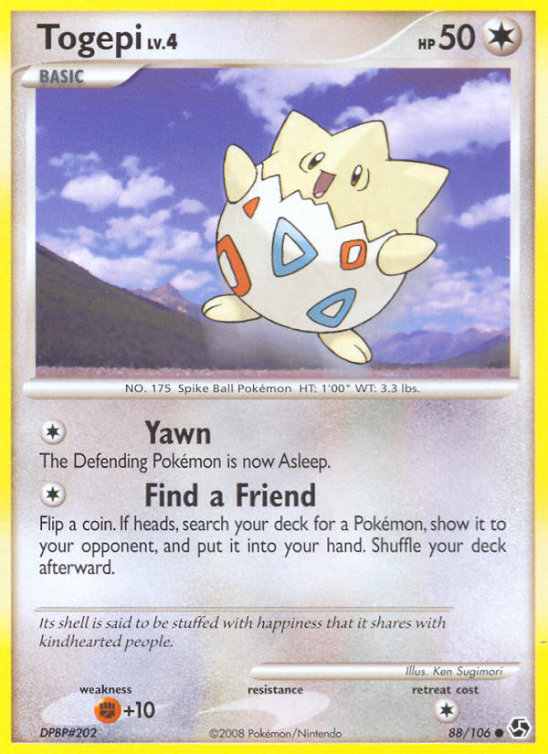 Togepi (88/106) [Diamond & Pearl: Great Encounters] | Exor Games Truro