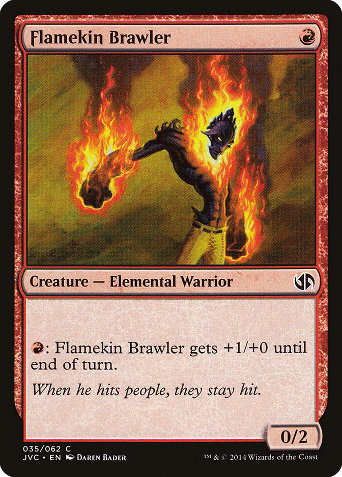 Flamekin Brawler [Duel Decks Anthology] | Exor Games Truro