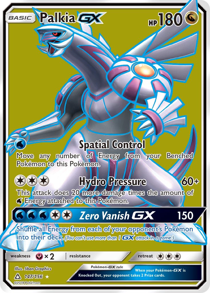 Palkia GX (147/156) [Sun & Moon: Ultra Prism] | Exor Games Truro
