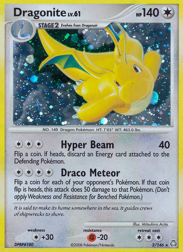 Dragonite (2/146) [Diamond & Pearl: Legends Awakened] | Exor Games Truro