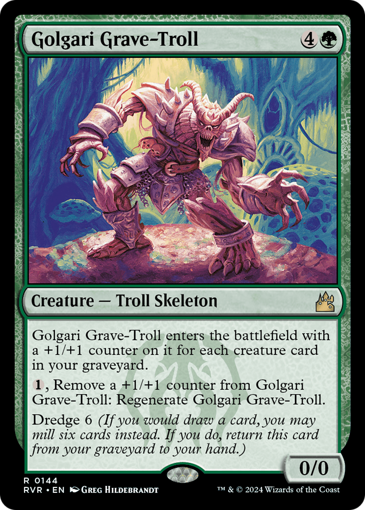 Golgari Grave-Troll [Ravnica Remastered] | Exor Games Truro