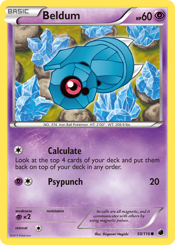 Beldum (50/116) [Black & White: Plasma Freeze] | Exor Games Truro