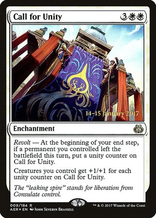 Call for Unity [Aether Revolt Promos] | Exor Games Truro