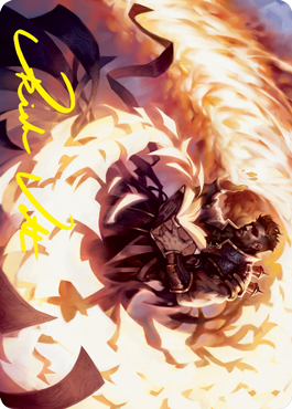Revel in Silence Art Card (Gold-Stamped Signature) [Strixhaven: School of Mages Art Series] | Exor Games Truro