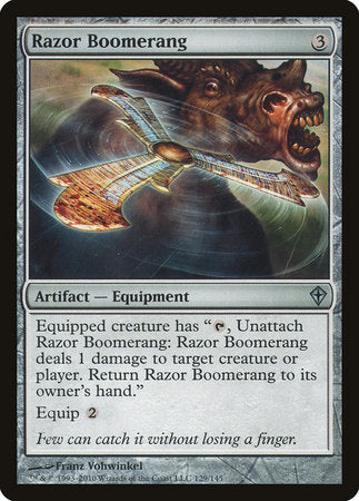 Razor Boomerang [Worldwake] | Exor Games Truro