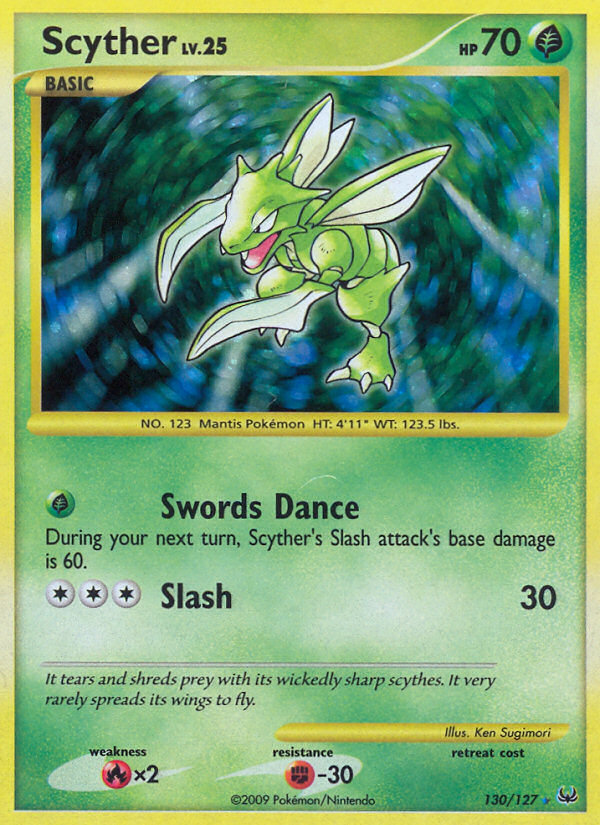 Scyther (130/127) [Platinum: Base Set] | Exor Games Truro