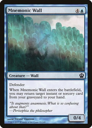 Mnemonic Wall [Theros] | Exor Games Truro