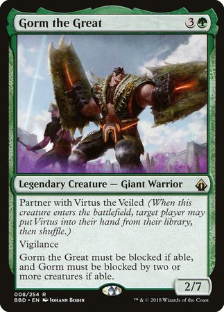 Gorm the Great [Battlebond] | Exor Games Truro
