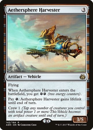 Aethersphere Harvester [Aether Revolt] | Exor Games Truro