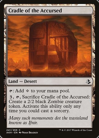 Cradle of the Accursed [Amonkhet] | Exor Games Truro