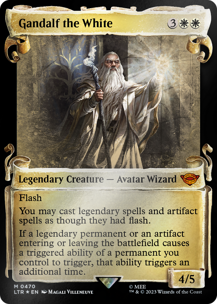 Gandalf the White [The Lord of the Rings: Tales of Middle-Earth Showcase Scrolls] | Exor Games Truro