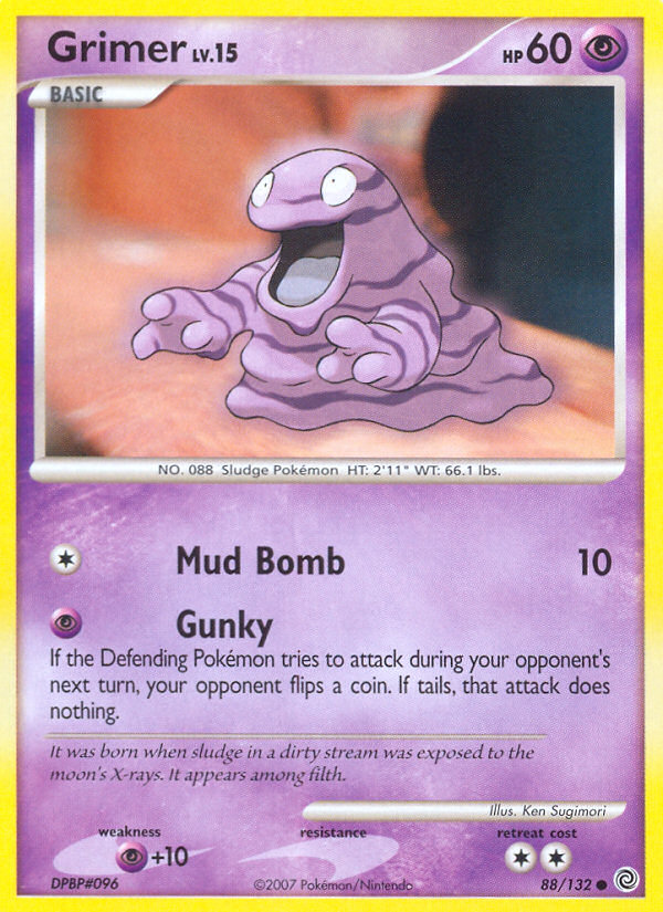 Grimer (88/132) [Diamond & Pearl: Secret Wonders] | Exor Games Truro