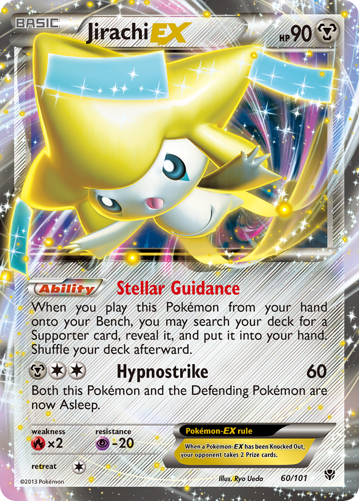 Jirachi EX (60/101) [Black & White: Plasma Blast] | Exor Games Truro