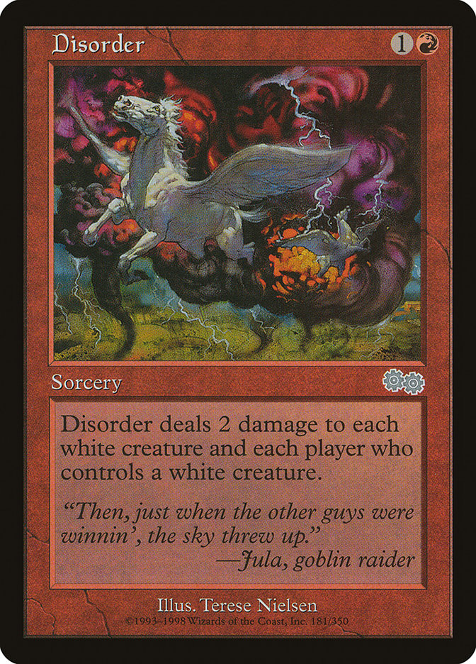 Disorder [Urza's Saga] | Exor Games Truro