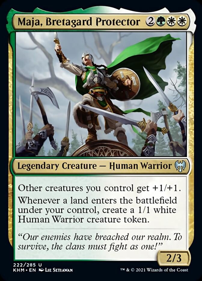 Maja, Bretagard Protector [Kaldheim] | Exor Games Truro
