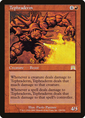 Tephraderm [Onslaught] | Exor Games Truro