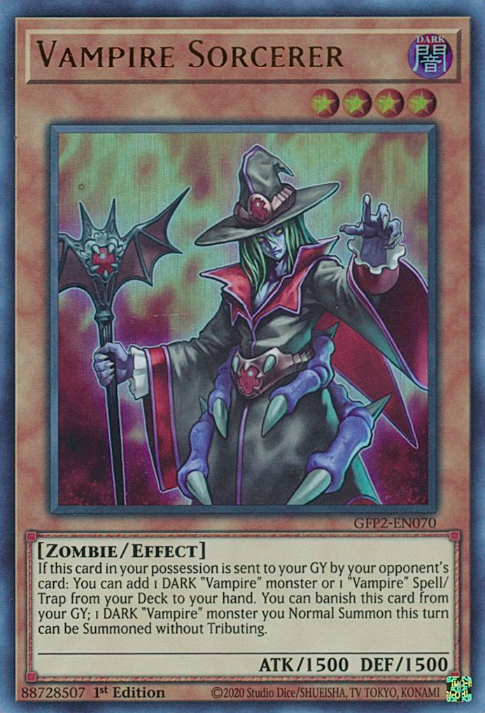 Vampire Sorcerer [GFP2-EN070] Ultra Rare | Exor Games Truro