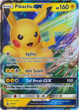 Pikachu GX (SM232) (Jumbo Card) [Sun & Moon: Black Star Promos] | Exor Games Truro