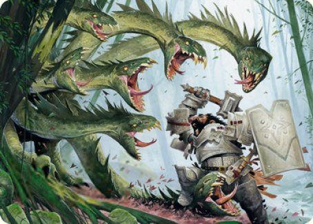 Lair of the Hydra Art Card [Dungeons & Dragons: Adventures in the Forgotten Realms Art Series] | Exor Games Truro