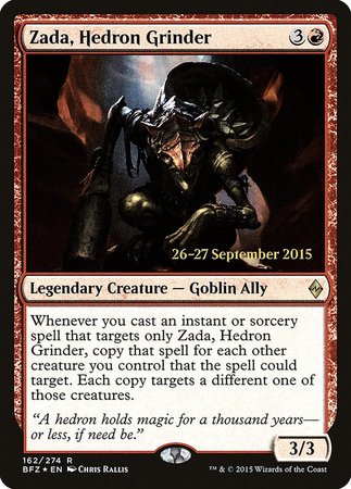 Zada, Hedron Grinder [Battle for Zendikar Promos] | Exor Games Truro