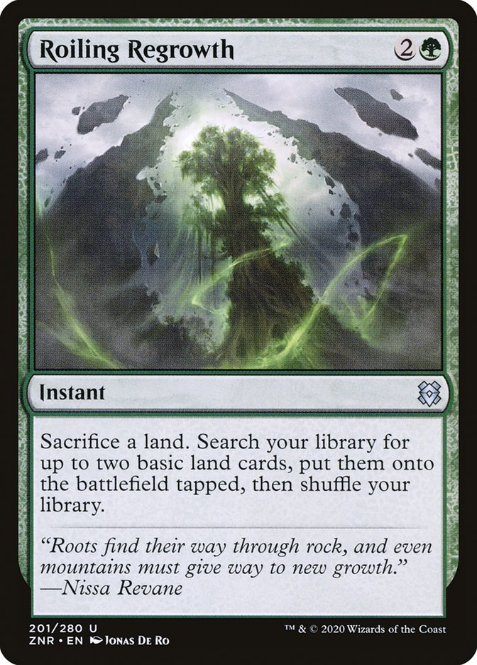 Roiling Regrowth [Zendikar Rising] | Exor Games Truro