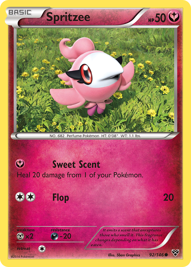 Spritzee (92/146) [XY: Base Set] | Exor Games Truro