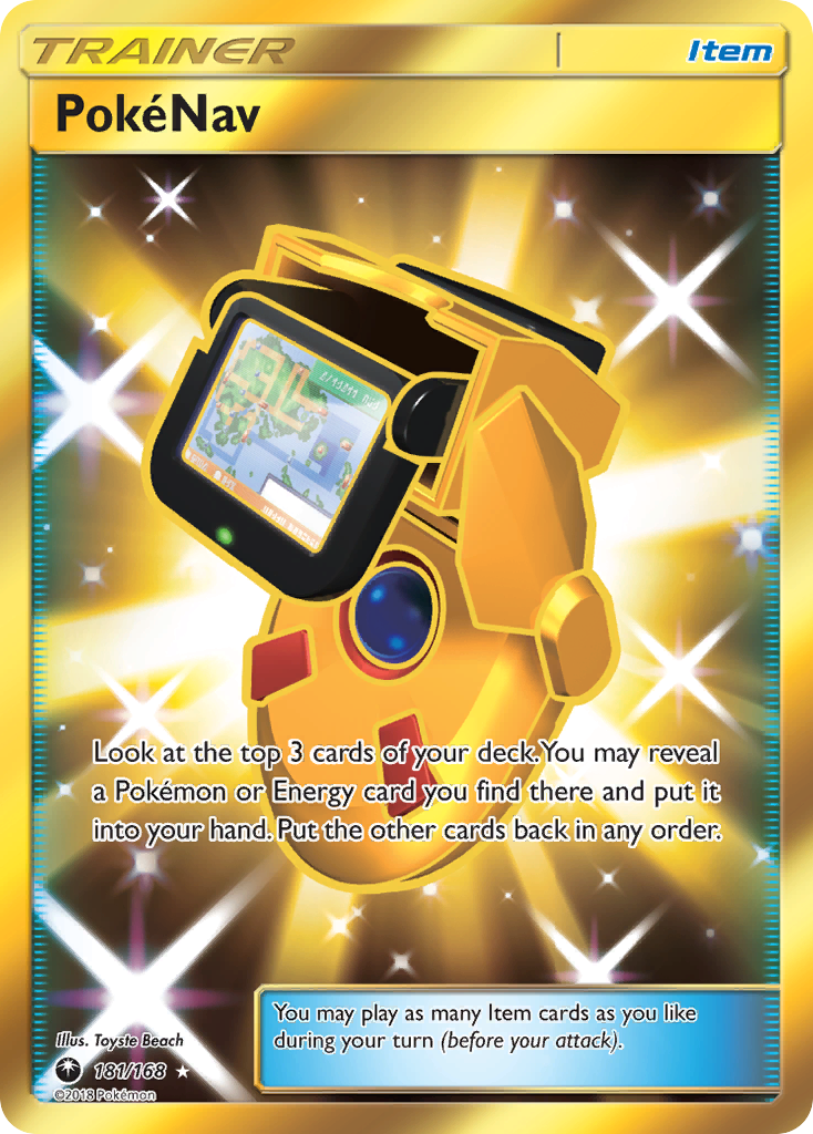 PokeNav (181/168) [Sun & Moon: Celestial Storm] | Exor Games Truro