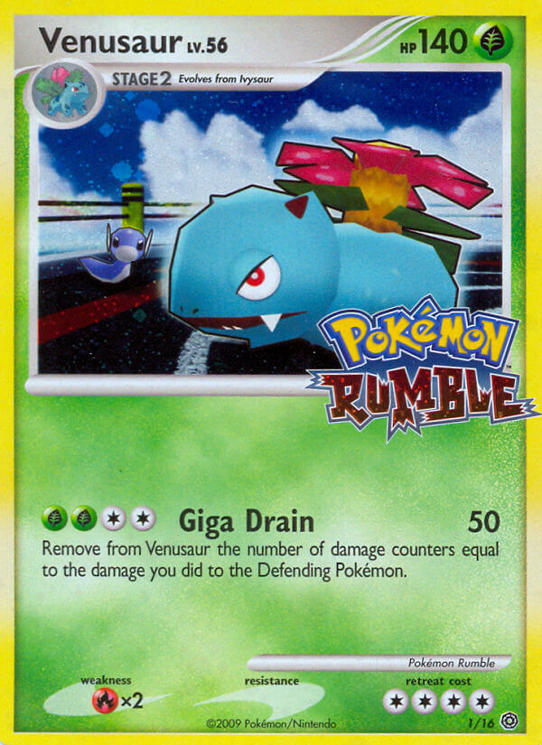 Venusaur (1/16) [Pokémon Rumble] | Exor Games Truro