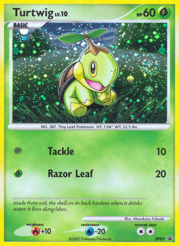 Turtwig (DP01) [Diamond & Pearl: Black Star Promos] | Exor Games Truro