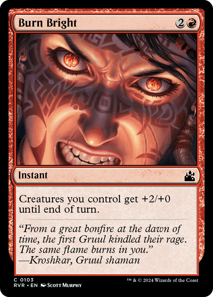 Burn Bright [Ravnica Remastered] | Exor Games Truro