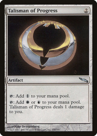 Talisman of Progress [Mirrodin] | Exor Games Truro