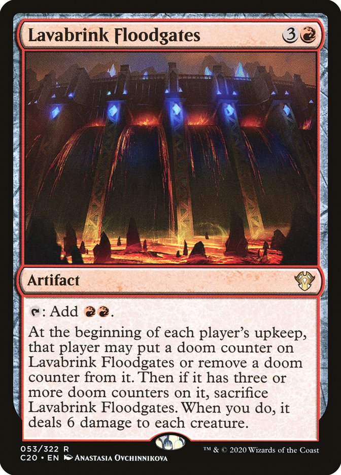 Lavabrink Floodgates [Commander 2020] | Exor Games Truro
