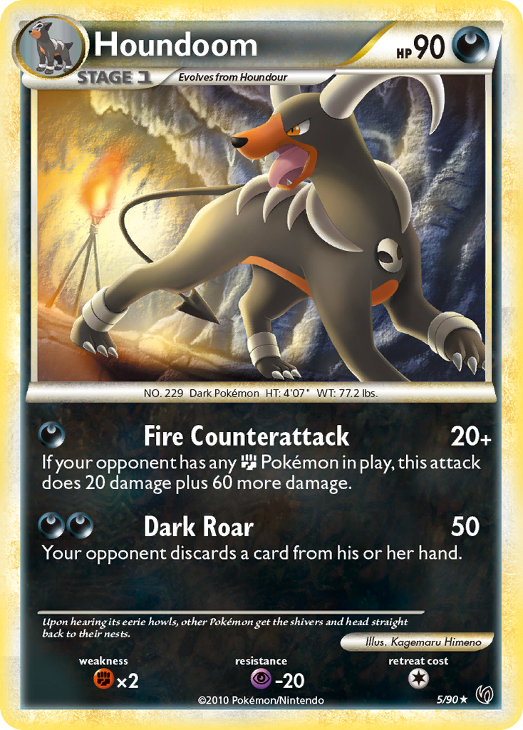 Houndoom (5/90) [HeartGold & SoulSilver: Undaunted] | Exor Games Truro