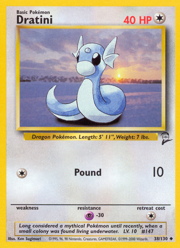 Dratini (38/130) [Base Set 2] | Exor Games Truro