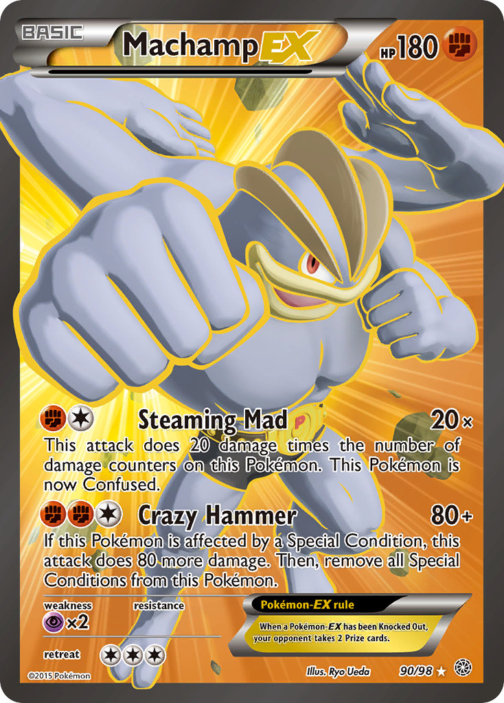 Machamp EX (90/98) [XY: Ancient Origins] | Exor Games Truro