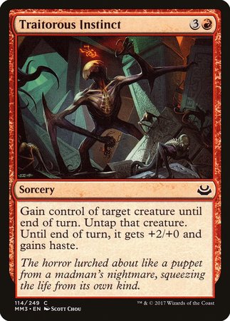 Traitorous Instinct [Modern Masters 2017] | Exor Games Truro