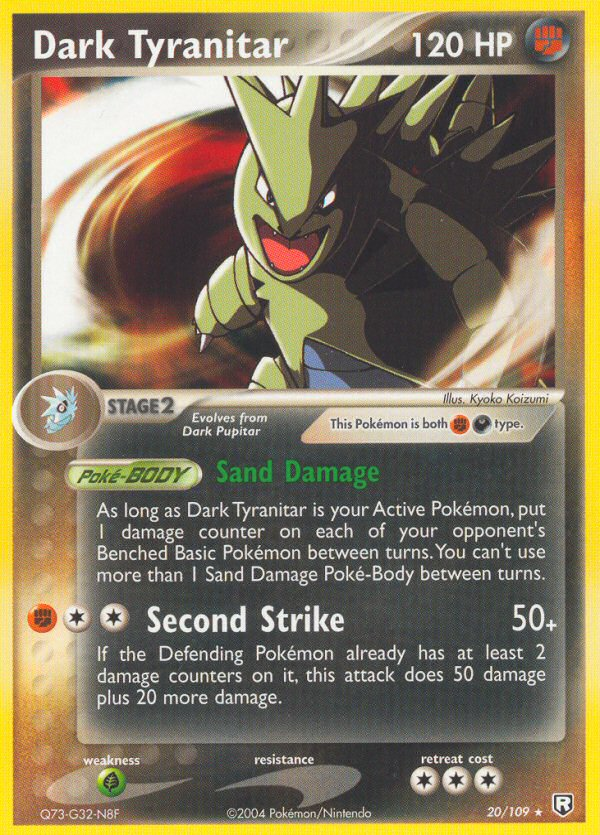 Dark Tyranitar (20/109) [EX: Team Rocket Returns] | Exor Games Truro